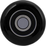 XiKe 12 Pack Black 2" Nylon Garage Door Roller 4" Stem, Quiet/Durable and High Load, Use 6200-2RS Double Seals Precision Bearings.