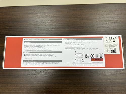 Toddler Toys for 2 3 4 5 Years Old Kids, Transport Car Carrier Truck Toy with 6 Wooden Vehicle, 30in Foldable Track Trailer with Light & Sound Effects, Best Gift Choice for Christmas, Birthday