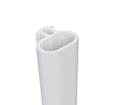 Stormguard Replacement Rubber UPVC Window Door Gasket Seal Draught proofing excluder (12 Meters, White)