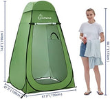 WolfWise Pop Up Privacy Shower Tent