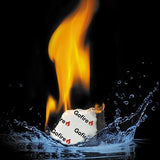 Ultimate All Purpose Fire Starter- Non-Toxic, Earth-Friendly, Portable, Weather-Proof Fire Starter for Camping, Hiking, Backpacking, Fireplaces, Wood Stoves and More! 100 Fire Starters