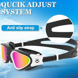 WIN.MAX Polarized Swimming Goggles Swim Pool Goggles Anti Fog Anti UV No Leakage Clear Vision for Men Women Adults Teenagers