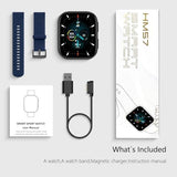 FITVII Health & Fitness Tracker (Answer/Make Calls), Smart Watch with 24/7 Heart Rate and Blood Pressure, Sleep Tracking, Blood Oxygen Monitor, 120+ Sport Mode Activity Tracker for Women Men