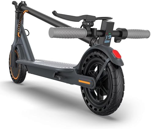 VOLPAM Electric Scooter, 350W/500W, 8.5"/10" Tires, 12/21/28 Miles Range, 16/19/22Mph, Folding E-Scooter with Dual Braking