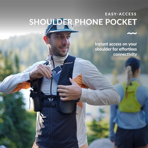 Water Buffalo Hydration Running Vest - Quiver Hydration Vest - Running Hydration Vest with Dual Water Bottles - Lightweight Water Backpack for Running,