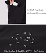 Oalka Women's Hiking Shorts Lightweight Zipper Pockets Cargo Quick Dry Summer Shorts