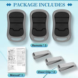 for Genie Garage Door Opener Remote, Compatible with Genie IntelliCode/Overhead CodeDodger Garage Door Openers, G3T-R O3T-A O3T-BX 315/390MHZ, (3 Pack) 3-Years-Warranty