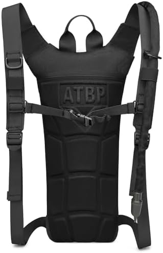 ATBP Tactical Hydration Pack 3L Water Bladder Backpack Lightweight Water Storage Reservoir Bag Daypack for Running Hiking Cycling Biking