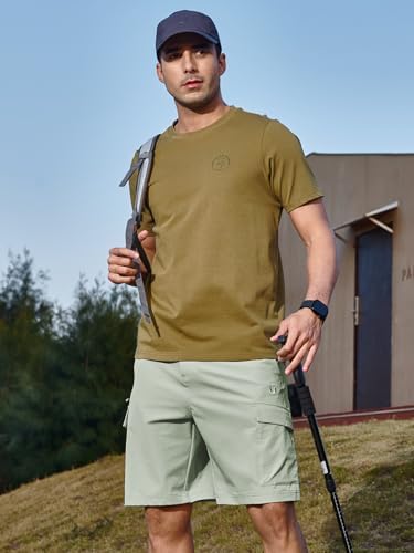 NORTHYARD Men's Casual Cargo Shorts Lightweight 9" Hiking Golf Work Quick Dry Camping Outdoor Travel Fishing with 7 Pockets