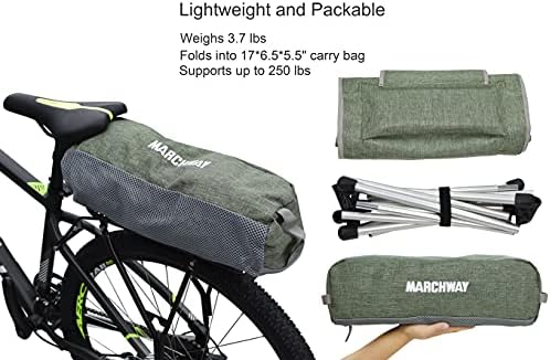 MARCHWAY Lightweight Folding High Back Camping Chair with Headrest, Portable Compact for Outdoor Camp, Travel, Picnic, Festival, Hiking, Backpacking (Highback Green)