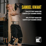 Self-Locking Weight Lifting Belt - Premium Weightlifting Belt for Serious Functional Fitness, Weight Lifting, and Olympic Lifting Athletes - Lifting Support for Men and Women - Deadlift Training Belt