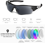 BEACOOL Polarized Sports Sunglasses for Men Women Youth Baseball Cycling Running Driving Fishing Golf Motorcycle TAC Glasses