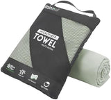 Rainleaf Microfiber Towel Perfect Travel & Gym & Camping Towel. Quick Dry - Super Absorbent - Ultra Compact - Lightweight. Suitable for Trip, Beach, Shower, Backpacking, Pool