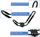 Taelakeni 2 Pairs Kayak Carrier Racks, Universal Cars Kayak Roof J Bar Rack