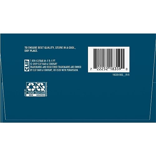 CLIF BUILDERS Protein Bars - Chocolate Mint Flavor - 20g Plant Based Protein - Gluten Free - Non-GMO - Low Glycemic - No Artificial Sweeteners - Value Pack, 2.4 oz. (12 Count)
