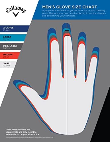 Callaway Golf Weather Spann Glove