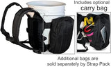 Backpack for 5 Gallon Buckets for Fishing, Picking Apples and Sports