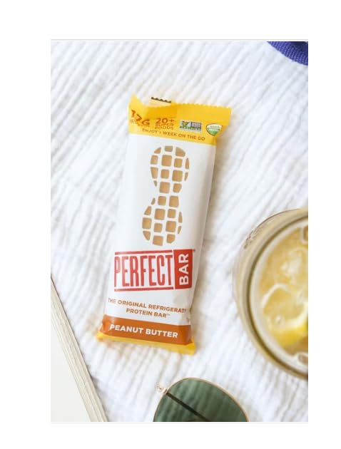 Perfect Bar, Super Food, Gluten Free, Organic Protein Bar, Variety Pack, NON GMO 15 G Protein 20+ Super Food Kosher (12 Bars)