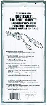 Igloo 12-Volt DC Power Cord, Black (25121)