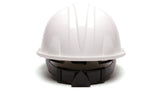 Pyramex Safety Products HP14110 Sl Series 4 Pt. Ratchet Suspension Hard Hat, White