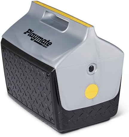 Igloo The Boss Playmate Cooler, Black/Grey, 14 Qt