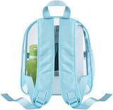 Oraben Clear Backpack for Stadium Events Stadium Backpack Waterproof 12x6x12 Clear Bag for Adult Concert Sport Work