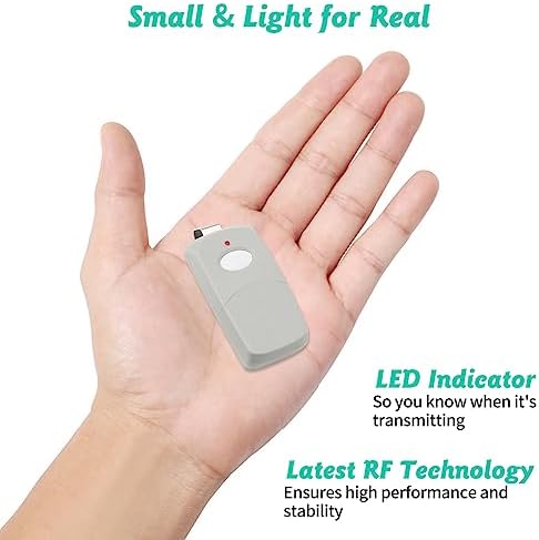 3 Replacement for Multicode Garage Gate Door Opener Remote,3089,308911,MCS308911,10 dip Switch,300MHZ