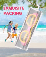 Kids Swim Goggles,Swimming Goggles for Kids 6-14, Anti-Fog UV Protection Pool Glasses for Boys Girls