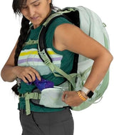 Osprey Tempest 22L Women's Lightweight Hiking Backpack with Hipbelt, Frosty Mint Green/Botanica
