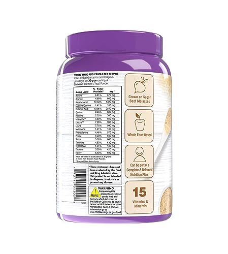 Bluebonnet Nutrition Super Earth Brewers Yeast Powder, Super Food, Whole Food, Source for Vitamins, Great Tasting, Vegan, Vegetarian, Non GMO, Gluten Free, Soy Free, Milk Free, Kosher, 2 lb
