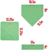 Franklin Sports MLB Throw Down Baseball Bases with Home Plate + Pitcher's Rubber - Backyard Rubber Base Set Perfect for Baseball, Teeball + Kickball