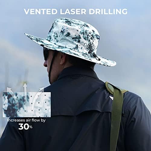 KastKing Sol Armis UPF 50 Boonie Hat - Sun Protection, Fishing, Beach & Hiking, Paddling, Rowing, Kayaking