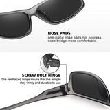 STORYCOAST Polarized Sports Sunglasses for Men Women Unbreakable Frame Cycling Fishing Driving