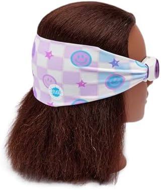 Splash Place SWIM GOGGLES with Fabric Strap - Adult & Kids Swim Goggles - PINKS & PURPLES