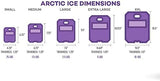 Arctic Ice Tundra Series Long Lasting Reusable Ice Pack - 5° Fahrenheit Cooling Point - Designed to Maintain Freezer-Like Temperatures in Coolers