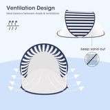 ISILER Pop Up Beach Tent, Portable Outdoor Shade, UPF 50+ Baby Shelter, Easy Setup Windproof Waterproof Canopy