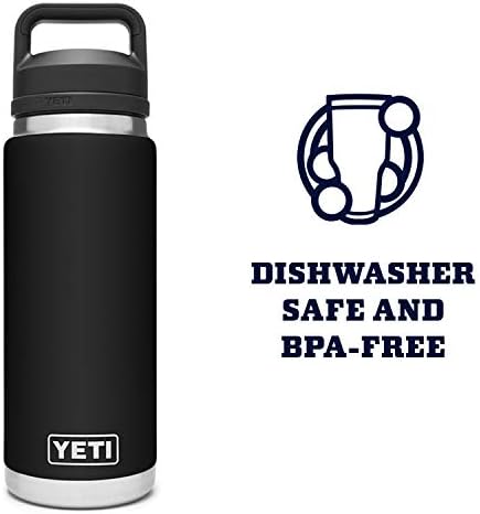 YETI Rambler 26 oz Bottle, Vacuum Insulated, Leakproof, Stainless Steel with Chug Cap