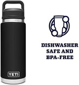 YETI Rambler 26 oz Bottle, Vacuum Insulated, Leakproof, Stainless Steel with Chug Cap