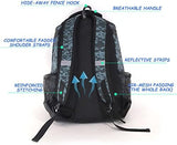 WOLT Youth Baseball Bag - Bat Backpack for Baseball, T-Ball & Softball Equipment & Gear, Bat & Glove Holder, Large Main Compartment for Helmet & accessories, Separate Shoes Compartment, Fence Hook