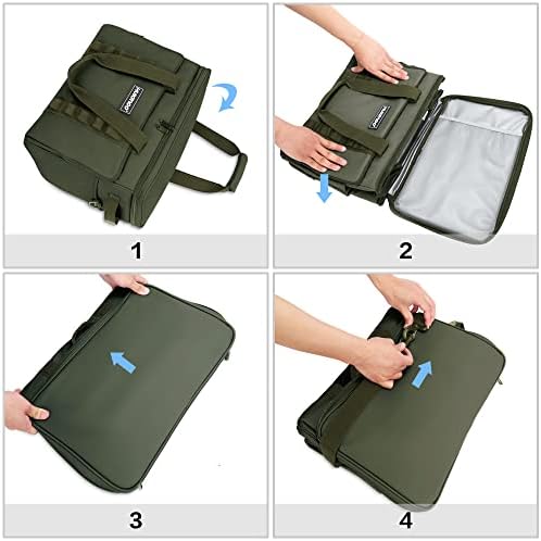 Soft Insulated Cooler Bag Collapsible Large Travel Coolers Soft Sided Coolers Ice Chest, Leakproof, Waterproof