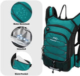 15L Insulated Hydration Backpack Pack with 2L Water Bladder Lightweight Hiking Backpack Bag for Women Men Daypack for Hiking Running Festival Camping Biking