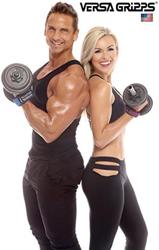 Versa Gripps® Pro, Made in The USA, Wrist Straps for Weightlifting Alternative, The Best Training Accessory