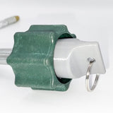 Propane Hose Protector Plug 2-Pack - QCC1 Threaded for RV, BBQ Grill, Travel Trailer - Double Protection, Made in USA