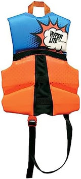 HyperLite Elite Kids Life Jacket, US Coast Guard Approved, Great for Any Water Sports Activity Including Boating, Paddle & Swimming