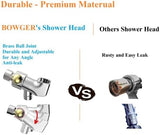 Shower Head with Handheld High Pressure-Full Body Coverage Powerful Rain Showerhead Extra 60" Long Hose and Adjustable Brass Joint Holder- The Perfect Detachable Heads for Bathroom Upgrade