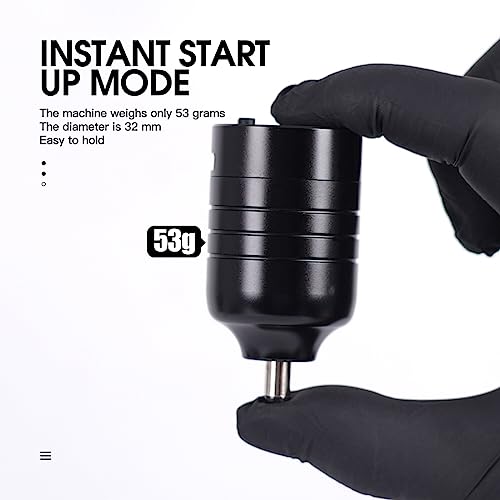 Dragonhawk Wireless Tattoo Gun Kit Atom Pen Machine Complete Tattoo Kit Cartridges Needles Battery Power Supply for Beginner Artists