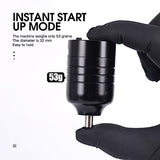 Dragonhawk Wireless Tattoo Gun Kit Atom Pen Machine Complete Tattoo Kit Cartridges Needles Battery Power Supply for Beginner Artists