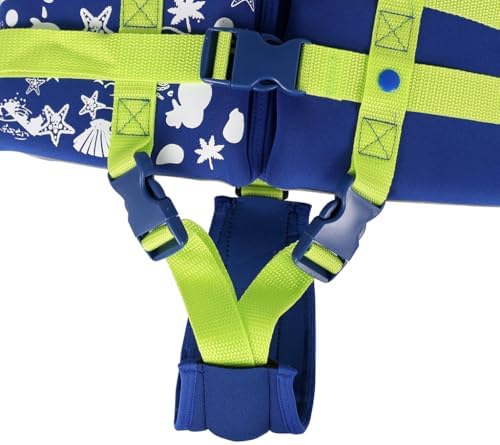 Gogokids Toddler Swim Vest, Kids Floaties – Boys & Girls Buoyancy Jacket, Swimming Aid for Pool & Beach, Fits 2-8 Years / 22-60 lbs