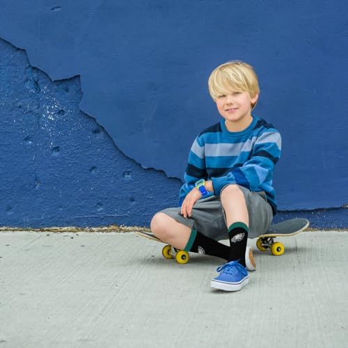 For Bare Feet Unisex Kid's NFL MVP Crew Sock Youth