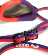 ARENA Unisex Python Racing Swim Goggles for Men and Women Anti-Fog No Leak Max Comfort Dual Strap, Mirror/Non-Mirror Lens